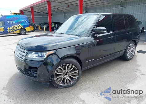 2016 Land Rover Range Rover 3.0L V6 Turbocharged Diesel Hse Td6 from USA, damaged, VIN SALGS2KF6GA237322